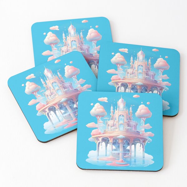 Item preview, Anime Palace: Romantic Castle Art designed and sold by DemureArtsy.