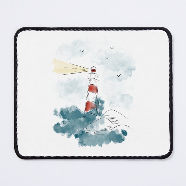 Item preview, Lighthouse and waves designed and sold by Smetankinaart.