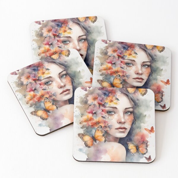 Item preview, Urban chic female portrait designed and sold by BPMagic.