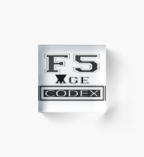 F5 Acrylic Block