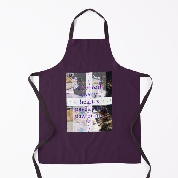 Item preview, Purple Kitty: The Road to My Heart is Paved with Paw Prints designed and sold by Michael Snell.