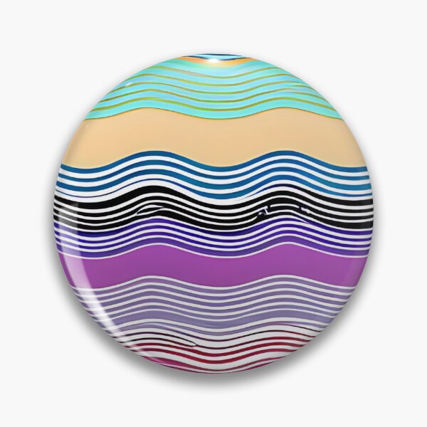 Item preview, Bauhaus Pastel Wave Pattern designed and sold by Zenvo.