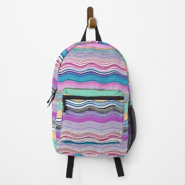 Item preview, Bauhaus Pastel Wave Pattern designed and sold by Zenvo.