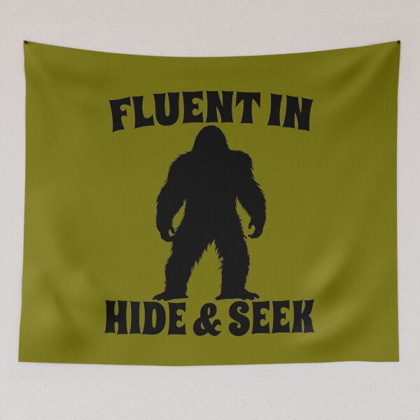 Item preview, Funny Bigfoot - Fluent in Hide and Seek designed and sold by HappyArts90.