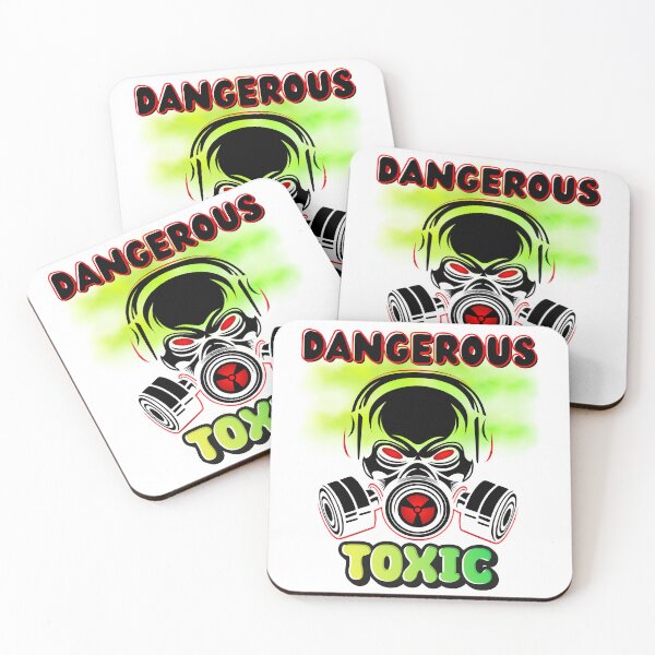 Item preview, DANGEROUS TOXIC designed and sold by stickersrafisa.