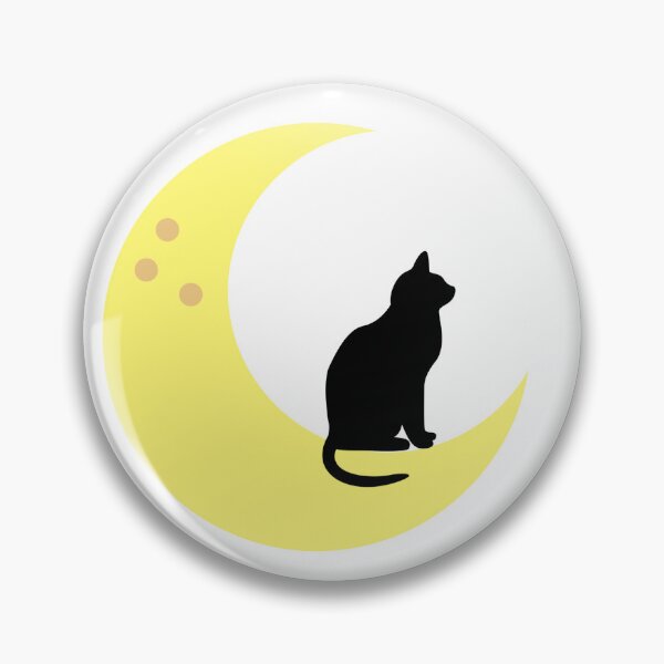 Item preview, cat moon designed and sold by M4JK3l.