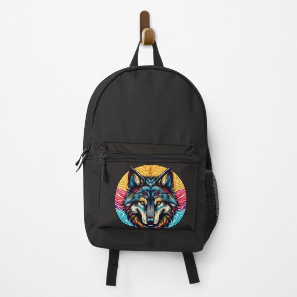 Item preview, Funny animal wolf emblem designed and sold by Expressions-Sel.