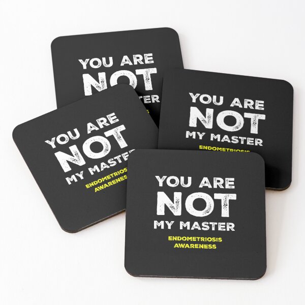 Item preview, Endo Warrior "You are not my master", Endometriosis Awareness designed and sold by Adam Brooq.