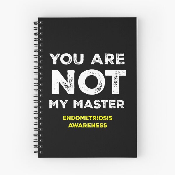 Item preview, Endo Warrior "You are not my master", Endometriosis Awareness designed and sold by Adam Brooq.