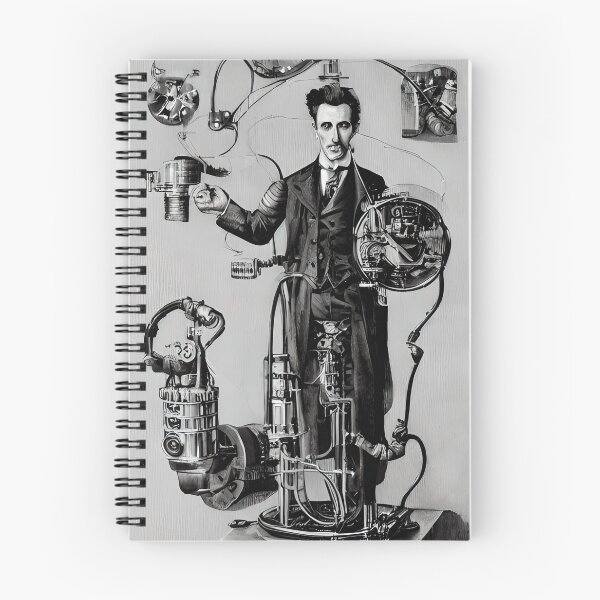 Item preview, Nikola Tesla #72 Great Inventions designed and sold by BiofieldExpert.