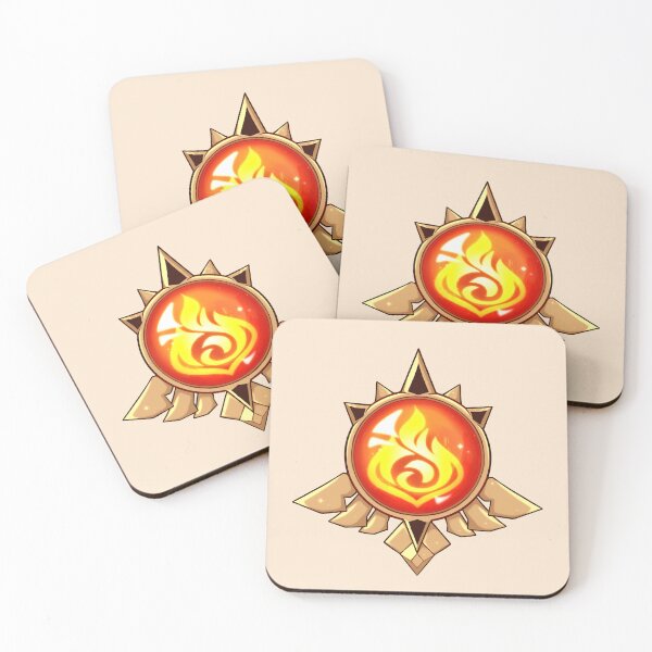 Item preview, Mondstadt Pyro Vision - Genshin Impact designed and sold by ChimeraFox.