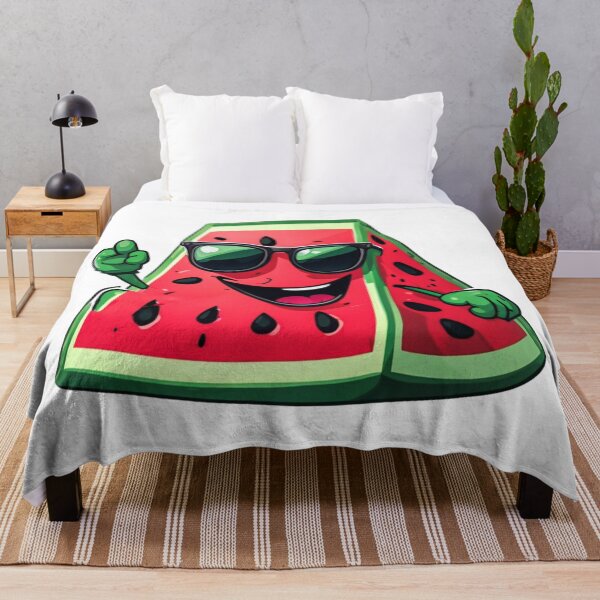 Artikelvorschau, Wassermelonenscheibe in Dreiecksform mit Sonnenbrille entworfen und verkauft von MyArt23.