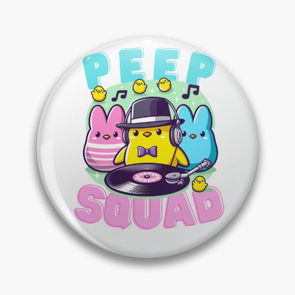 Artikelvorschau, Easter Peeps Vinyl – Peep Squad entworfen und verkauft von OnTheTrend.