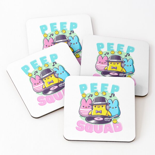 Item preview, Easter Peeps Vinyl - Peep Squad designed and sold by OnTheTrend.