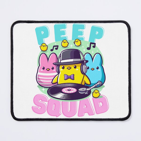 Item preview, Easter Peeps Vinyl - Peep Squad designed and sold by OnTheTrend.