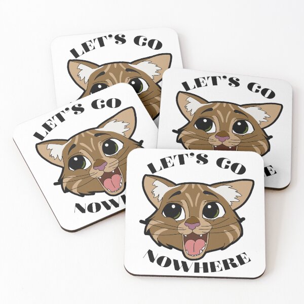 Item preview, let's go nowhere cat designed and sold by Amartcie.