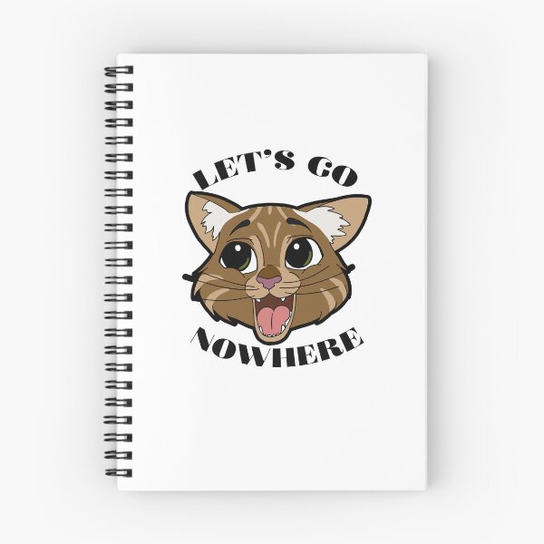 Item preview, let's go nowhere cat designed and sold by Amartcie.