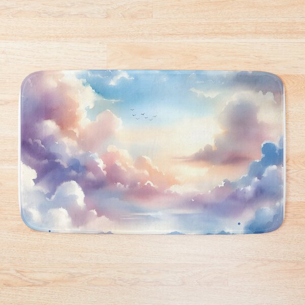 Item preview, Dreamy Watercolor Sky - Watercolor Clouds - Fantasy Watercolor Space designed and sold by stylishdzign.