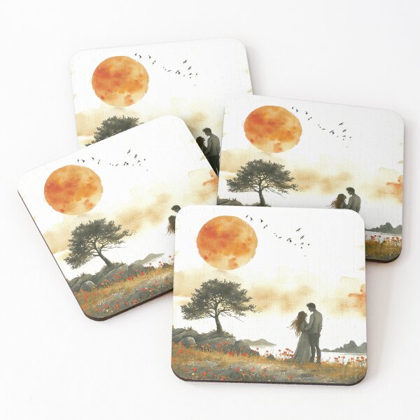 Item preview, Valentine Romantic Sunsets 2 designed and sold by Made-by-Gus.