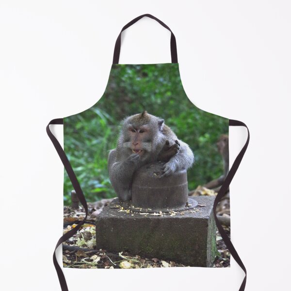 Item preview, Common Long-tailed Macaque (Macaca fascicularis ssp. fascicularis) in Ubud Bali, Indonesia designed and sold by The Botanical Jason.