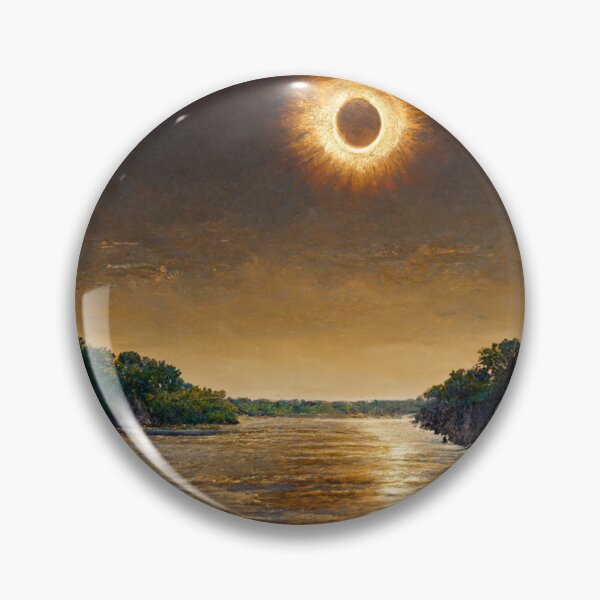 Artikelvorschau, Sonnenfinsternis über dem Fluss entworfen und verkauft von sylviatx.