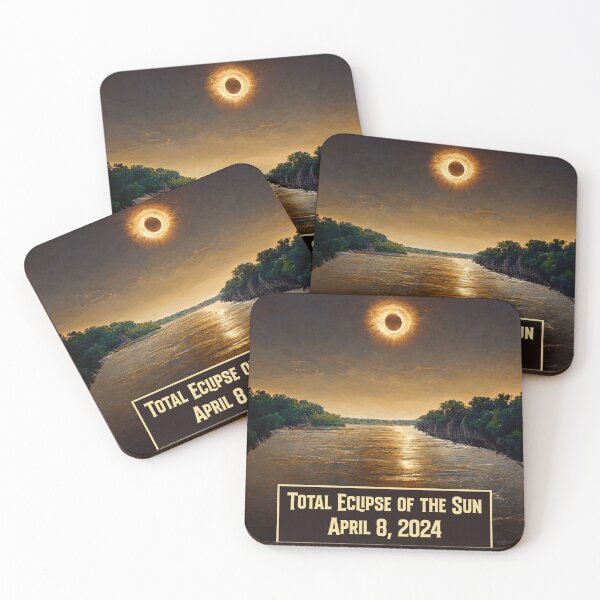 Item preview, Eclipse Over River designed and sold by sylviatx.