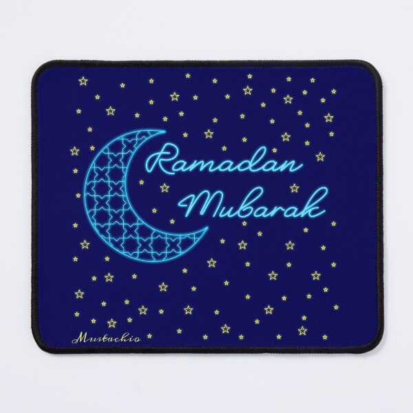 Item preview, Ramadan Mubarak 2024 designed and sold by Mustachio-Draws.
