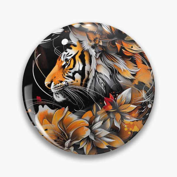 Item preview, Simple and wonderful art design of tiger, good resolution and quality. designed and sold by RadiantRevArt ⭐⭐⭐⭐⭐.