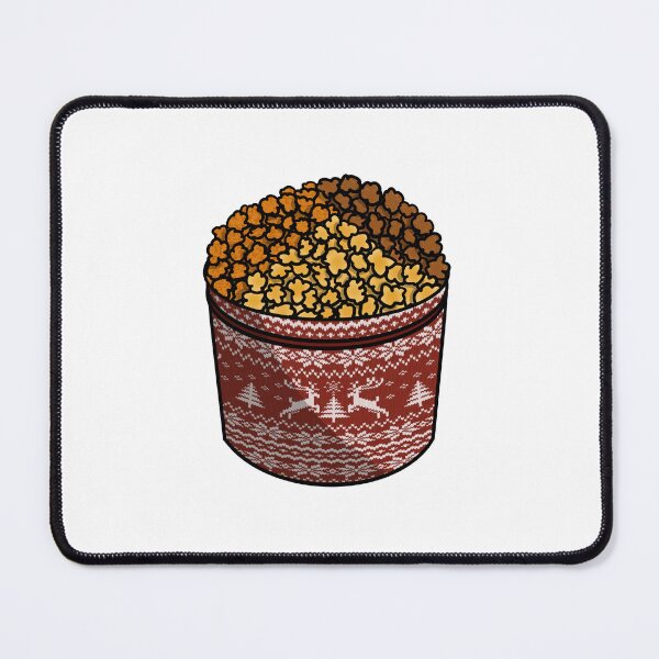 Item preview, Holiday Popcorn Tin designed and sold by honeybeepaper.