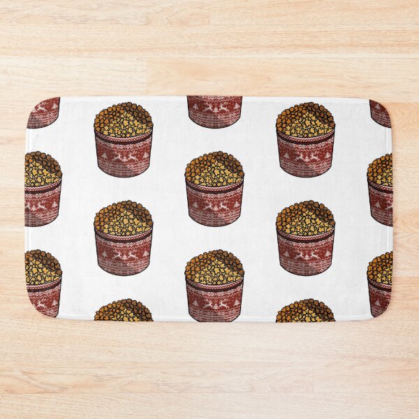 Item preview, Holiday Popcorn Tin designed and sold by honeybeepaper.