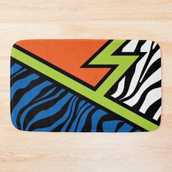 Item preview, Pizzazz 80's Blue Tiger Pattern designed and sold by LigeiaShoppe.