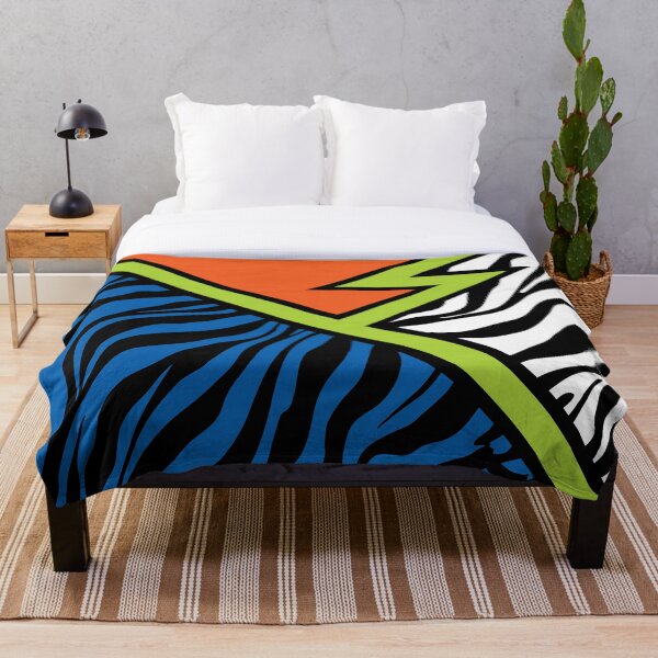 Item preview, Pizzazz 80's Blue Tiger Pattern designed and sold by LigeiaShoppe.