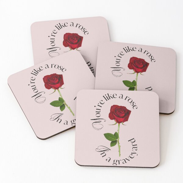 Item preview, Rose in a Graveyard Manacled Quote designed and sold by ZenReiArt.