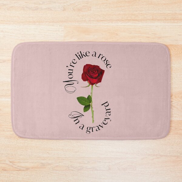 Item preview, Rose in a Graveyard Manacled Quote designed and sold by SpartanDStore.