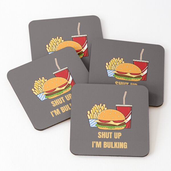 Item preview, Shut Up I'm Bulking Joke  designed and sold by FlammableTacoTS.
