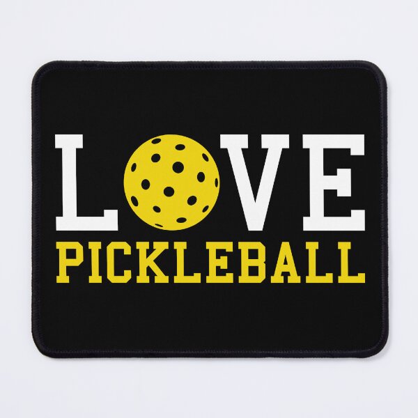 Item preview, Love Pickleball yellow ball lover sport game designed and sold by micarto.
