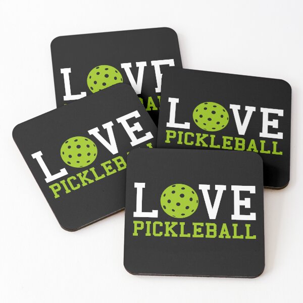 Item preview, Love Pickleball green ball lover  sport game designed and sold by micarto.