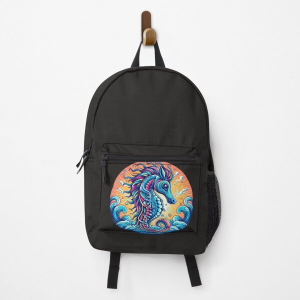 Item preview,  Funny animal sea blue horse emblem designed and sold by Expressions-Sel.