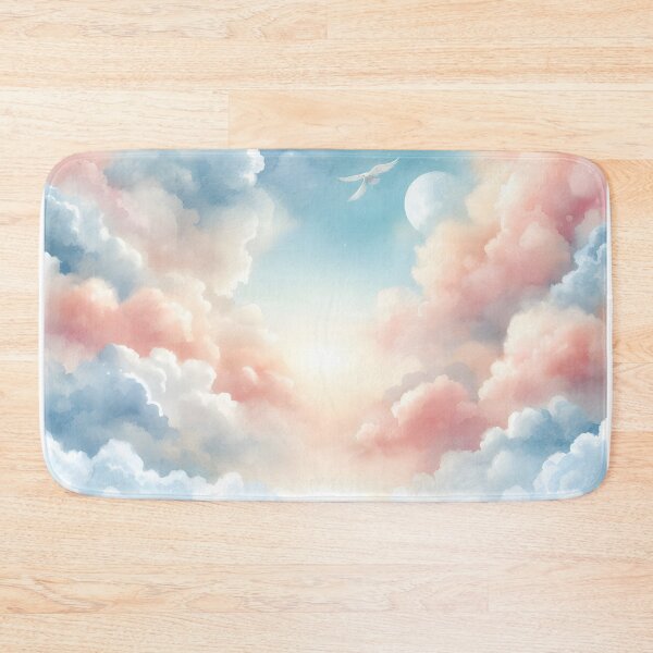 Item preview, Dreamy Watercolor Sky - Watercolor Clouds - Fantasy Watercolor Space designed and sold by stylishdzign.