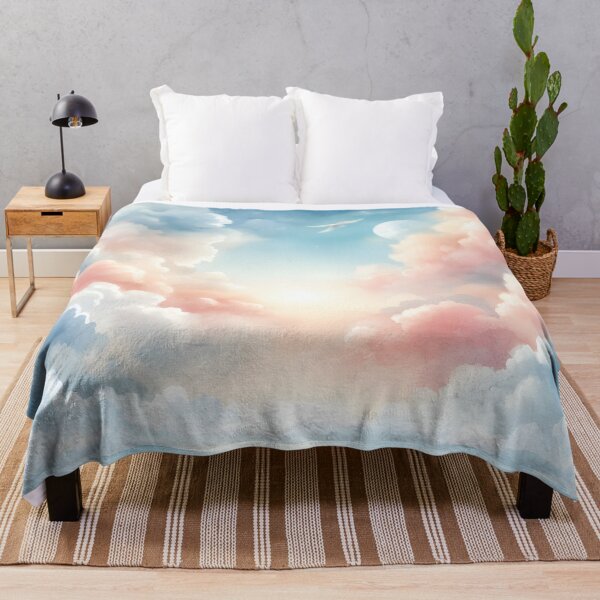 Item preview, Dreamy Watercolor Sky - Watercolor Clouds - Fantasy Watercolor Space designed and sold by stylishdzign.