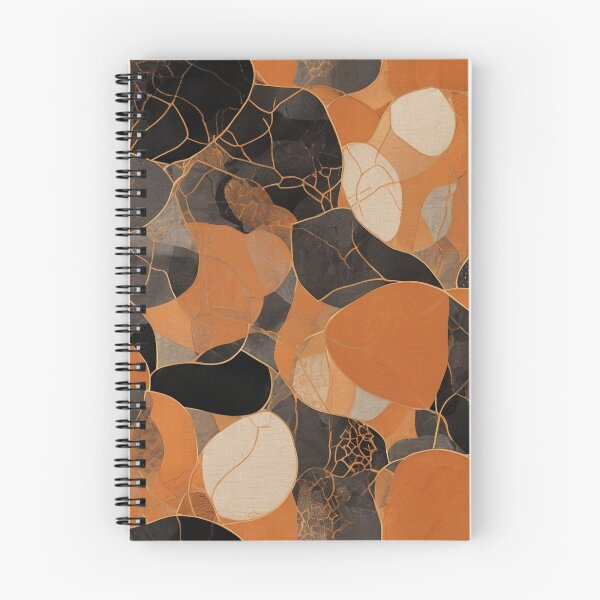 Item preview, Dynamic Warmth: Orange and Black Circles designed and sold by Terrace36.