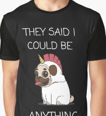 Cute dog unicorn design Graphic T-Shirt