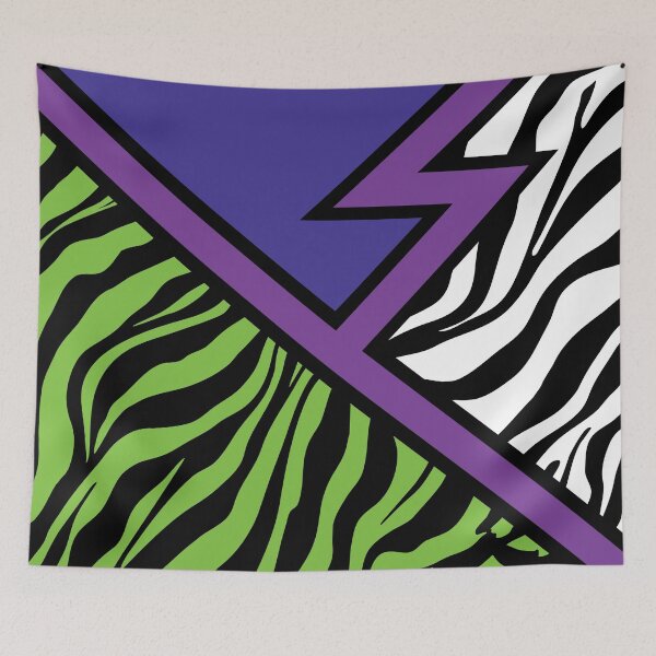 Item preview, Pizzazz 80's Green Tiger Pattern designed and sold by LigeiaShoppe.
