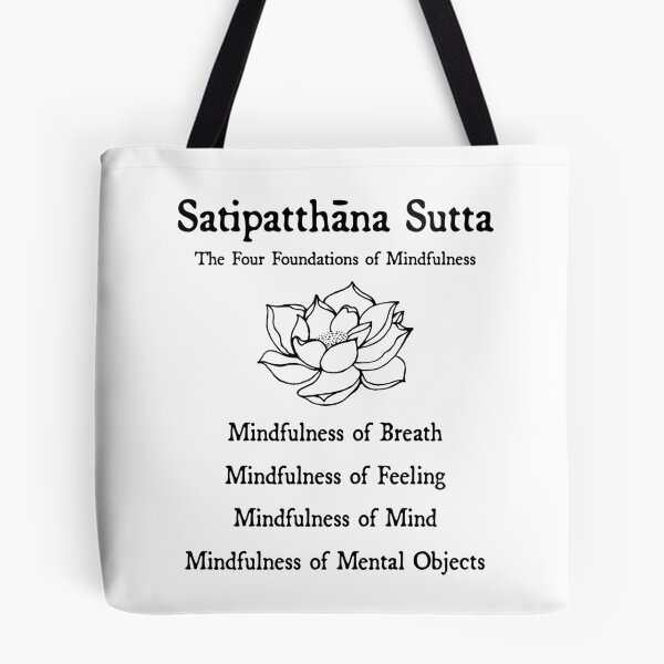 Item preview, Satipatthana Sutta Mindfulness Foundations designed and sold by TheMurphyGirl.
