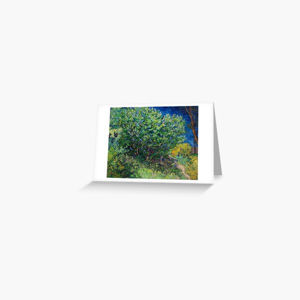 Item preview, Vincent van Gogh's Lilac Bush designed and sold by Vintage Visions Art.