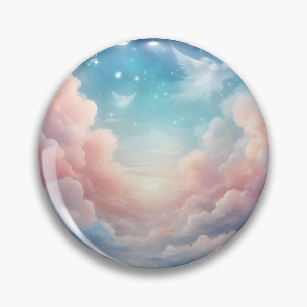 Item preview, Dreamy Watercolor Sky - Watercolor Clouds - Fantasy Watercolor Space designed and sold by stylishdzign.