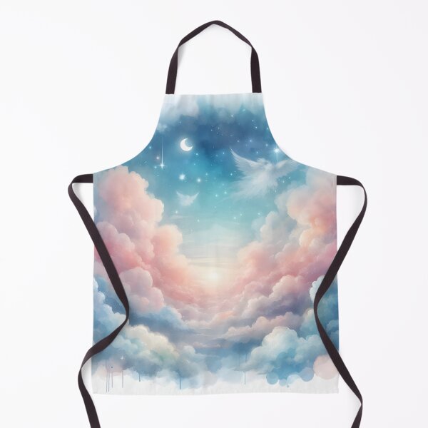 Item preview, Dreamy Watercolor Sky - Watercolor Clouds - Fantasy Watercolor Space designed and sold by stylishdzign.