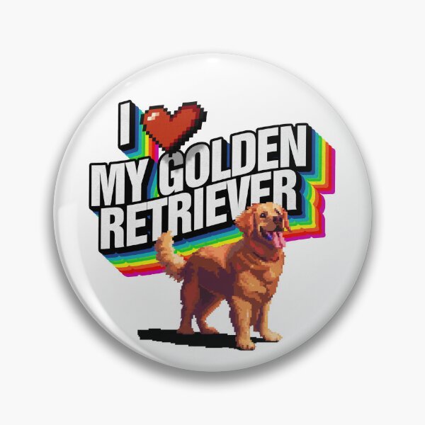 Item preview, I Love My Golden Retriever designed and sold by Holy Crap.