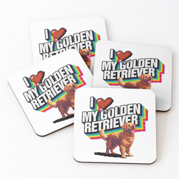 Item preview, I Love My Golden Retriever designed and sold by Holy Crap.