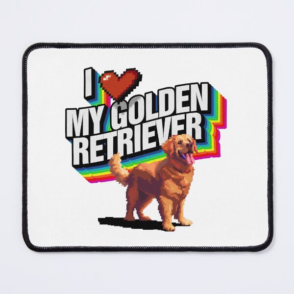 Item preview, I Love My Golden Retriever designed and sold by Holy Crap.